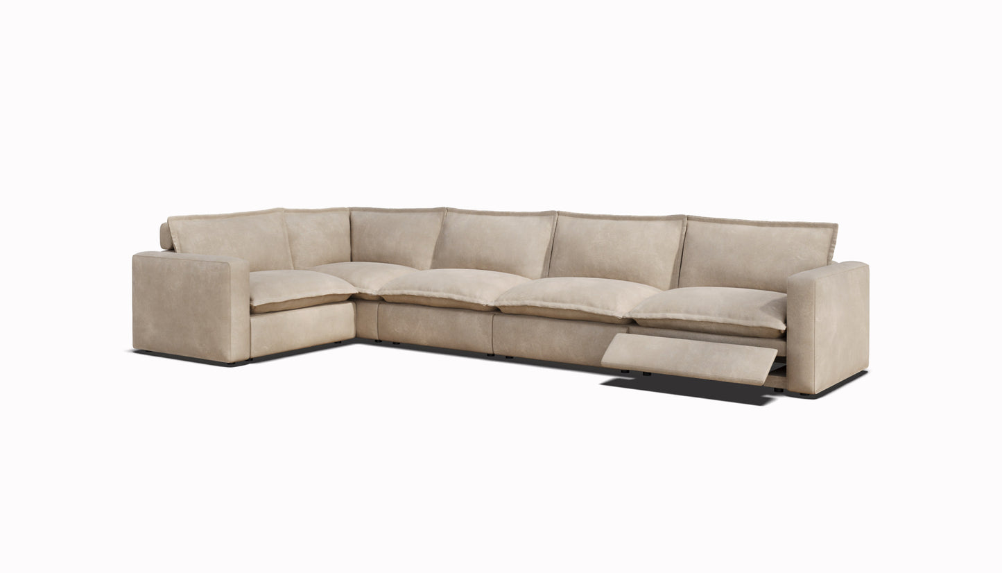 Luxe L-Shape Sectional | 5 Seat (Left Side)