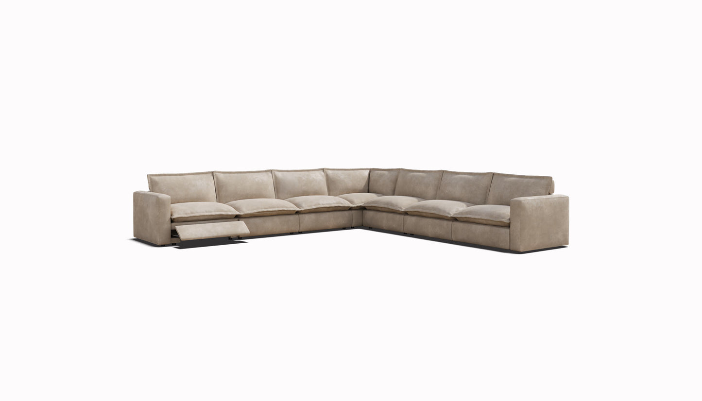 Luxe L-Shape Sectional | 7 Seat