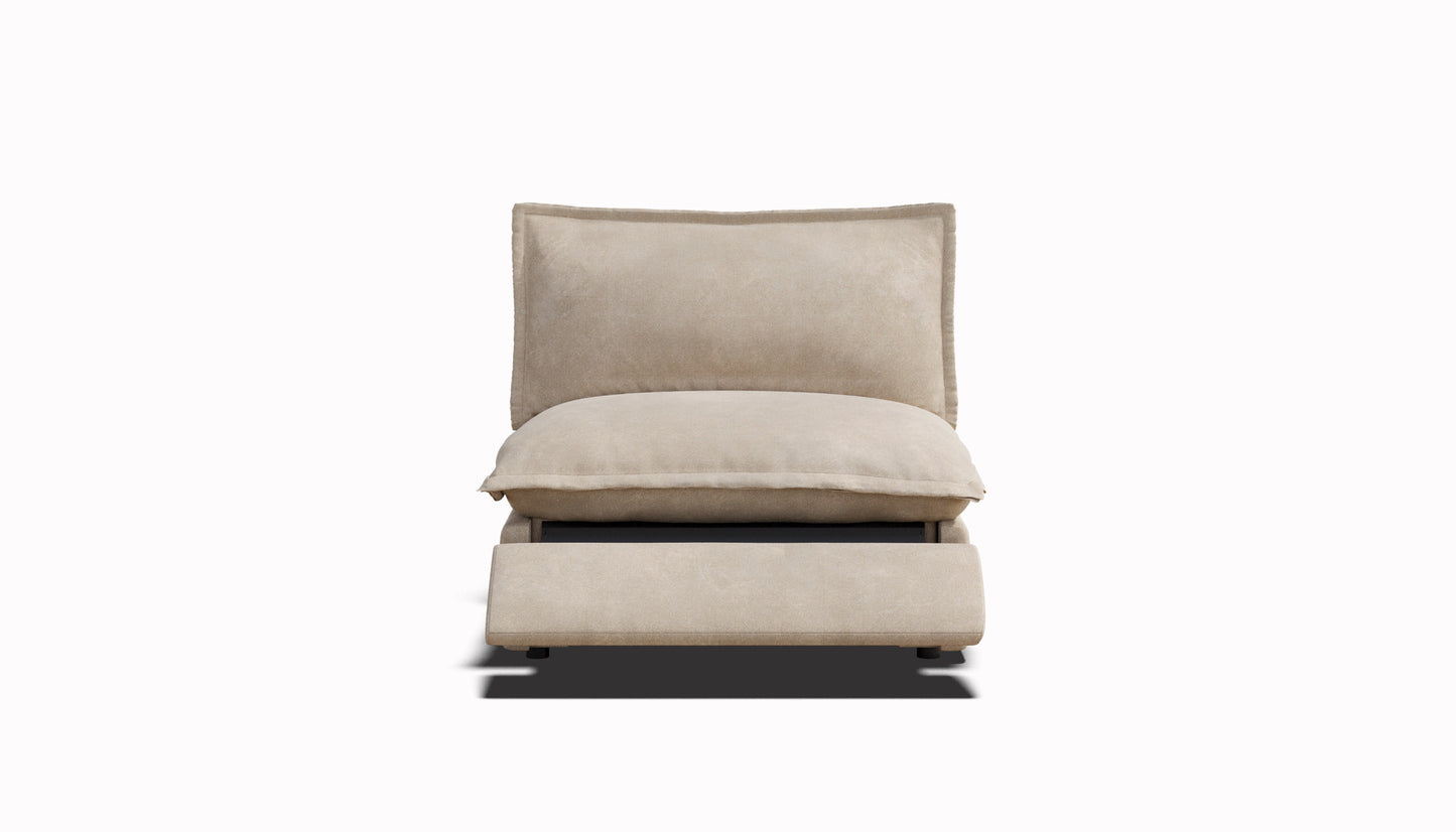 Armless Recliner Slipcover