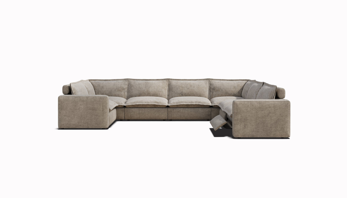 Luxe U-Shape Sectional | 7 Seat