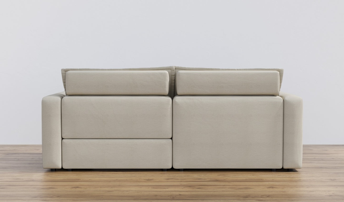 Coconut Two Seat Luxe Sofa