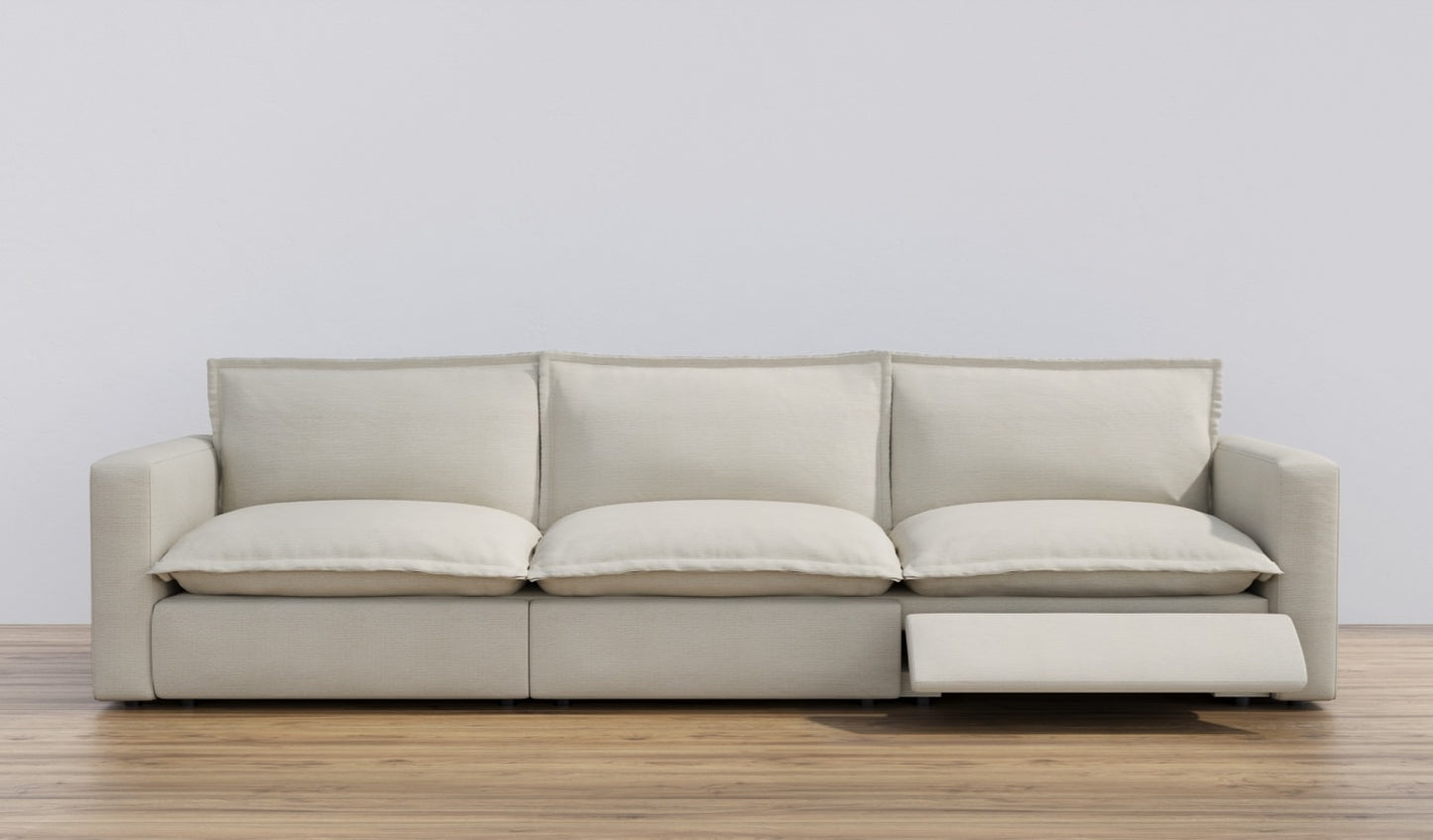 Coconut Three Seat Luxe Sofa