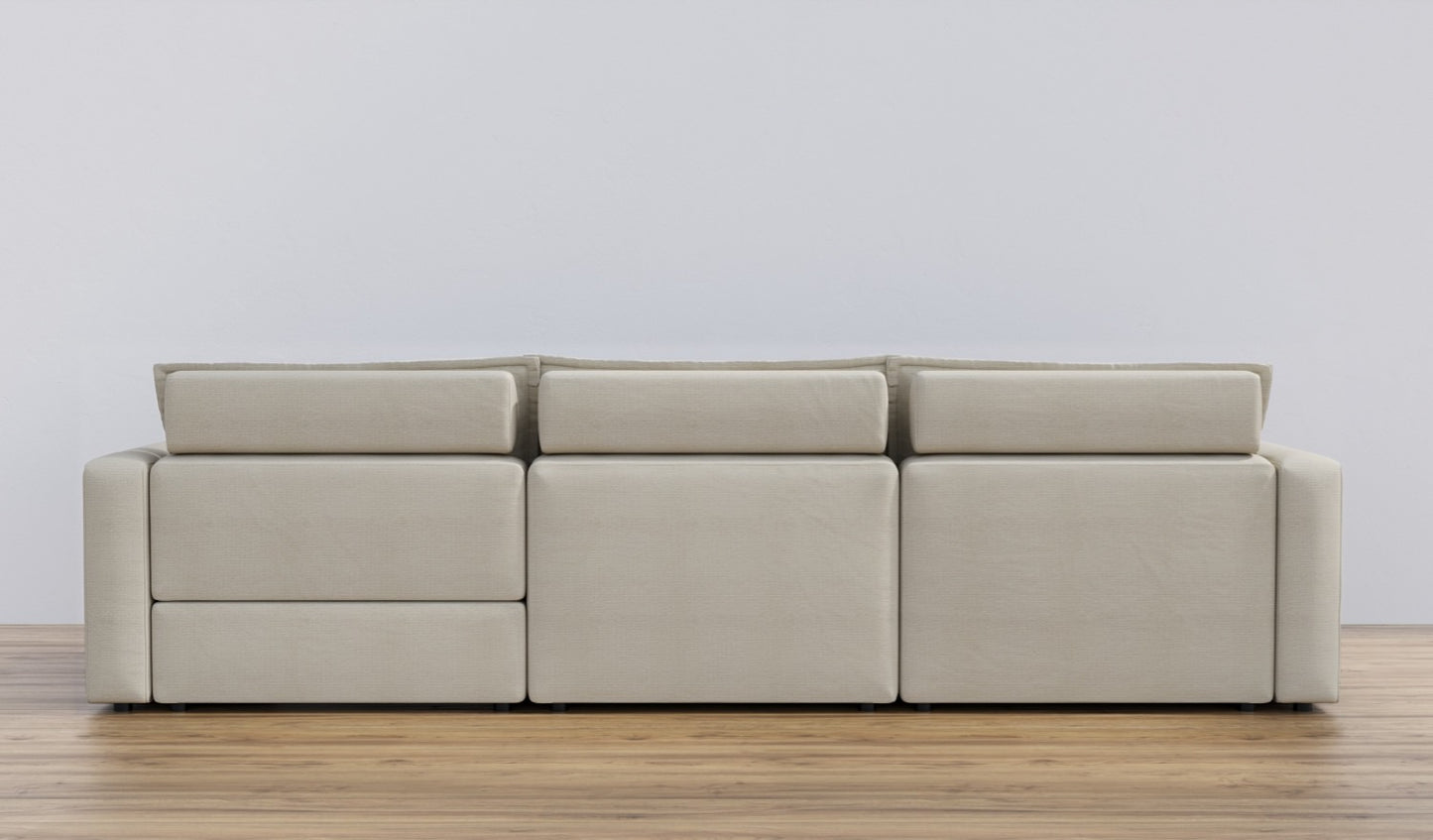 Coconut Three Seat Luxe Sofa
