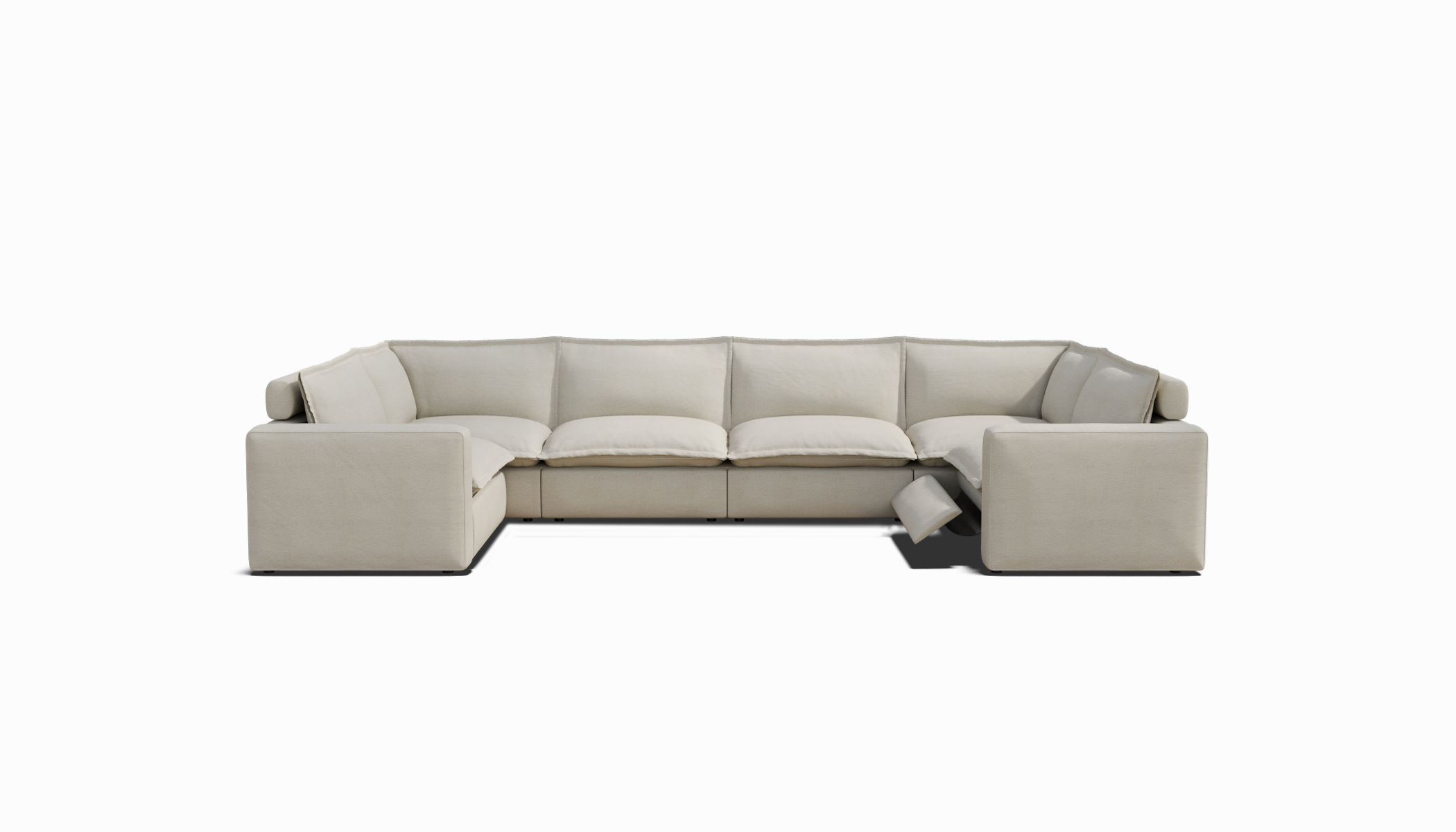 Linen and Coconut / 4 Recliners