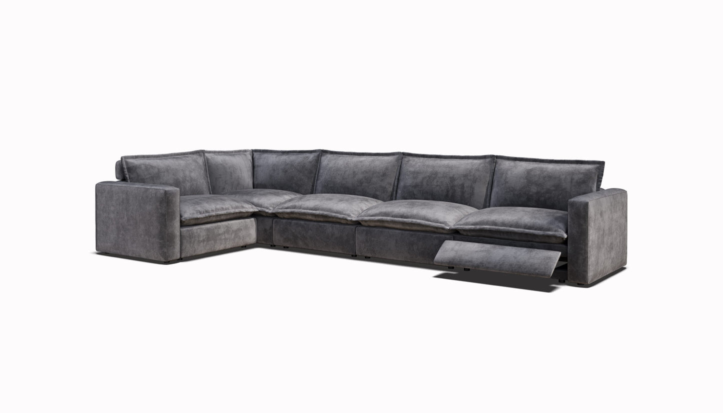 Luxe L-Shape Sectional | 5 Seat (Left Side)