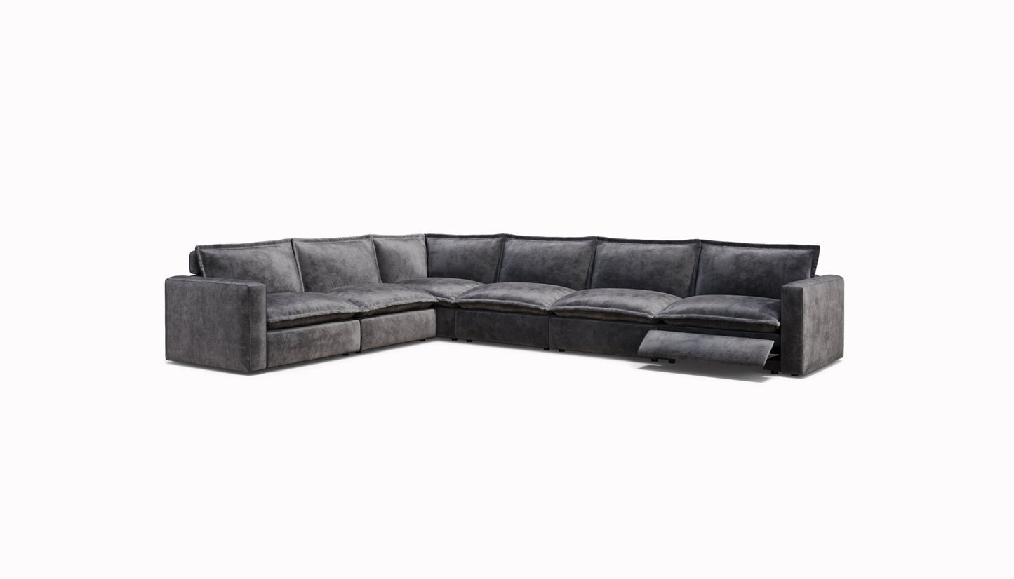 Luxe L-Shape Sectional | 6 Seat (Left Side)