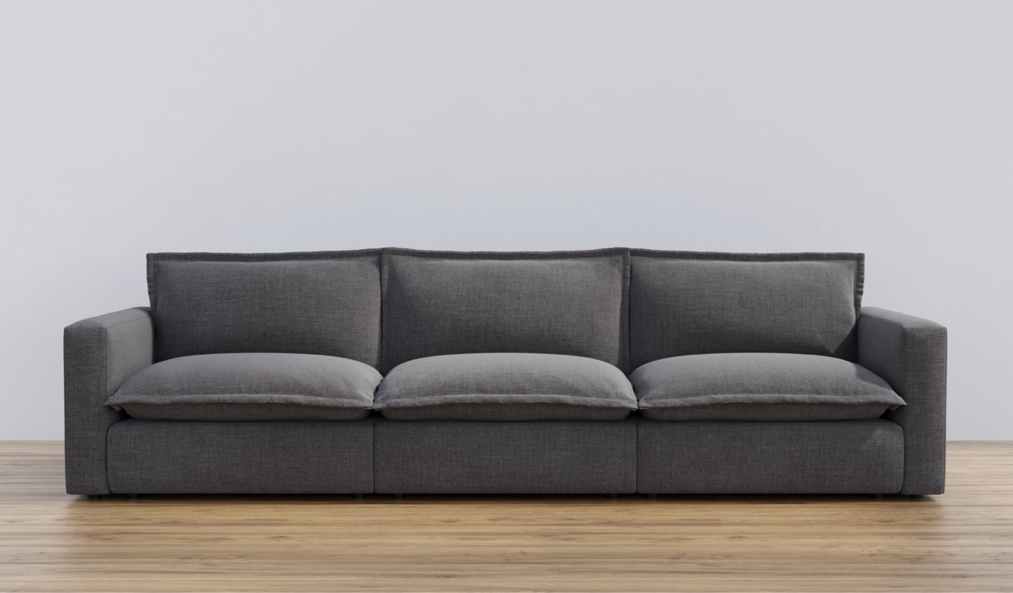 Gloomy Day In Three Seat Luxe Sofa