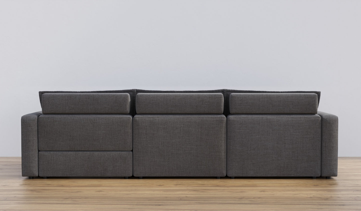 Gloomy Day In Three Seat Luxe Sofa