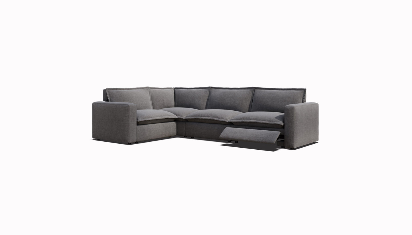 Luxe L-Shape Sectional | 4 Seat (Left Side)