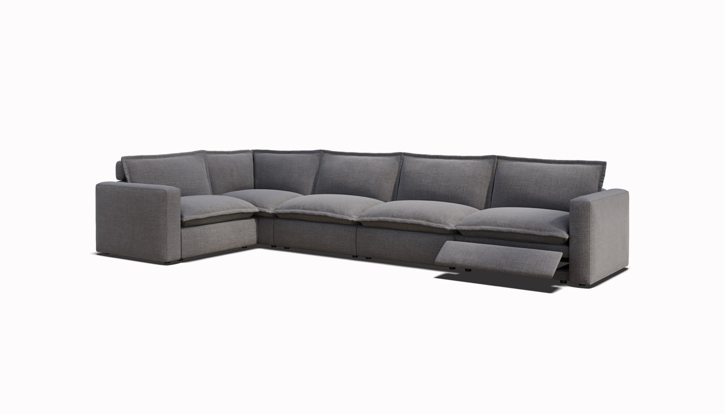 Luxe L-Shape Sectional | 5 Seat (Left Side)