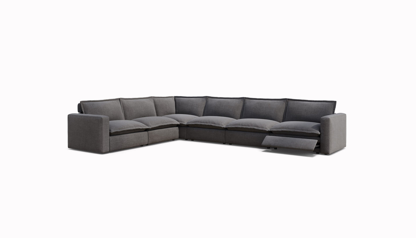 Luxe L-Shape Sectional | 6 Seat (Left Side)