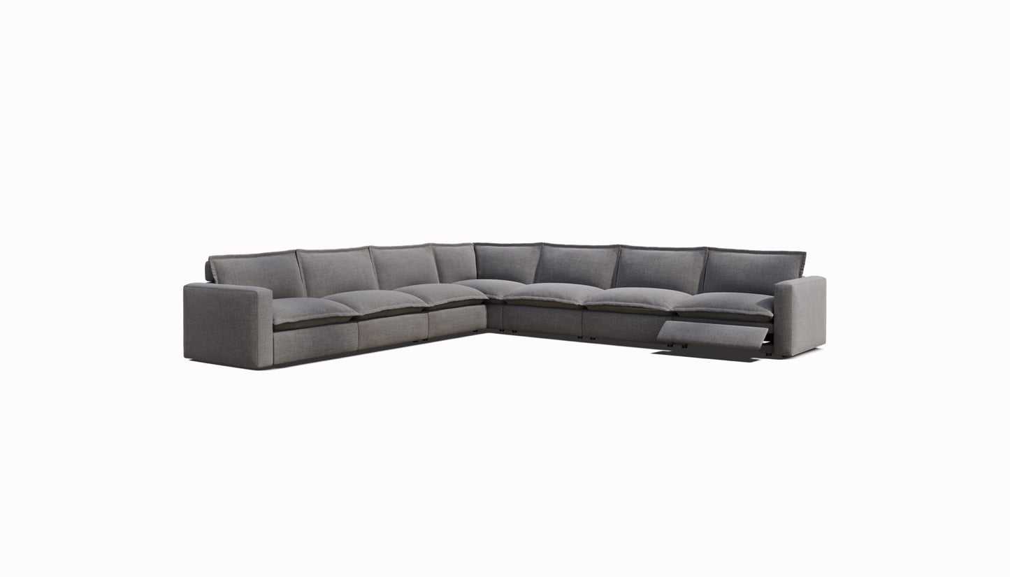 Luxe L-Shape Sectional | 7 Seat (Left Side)