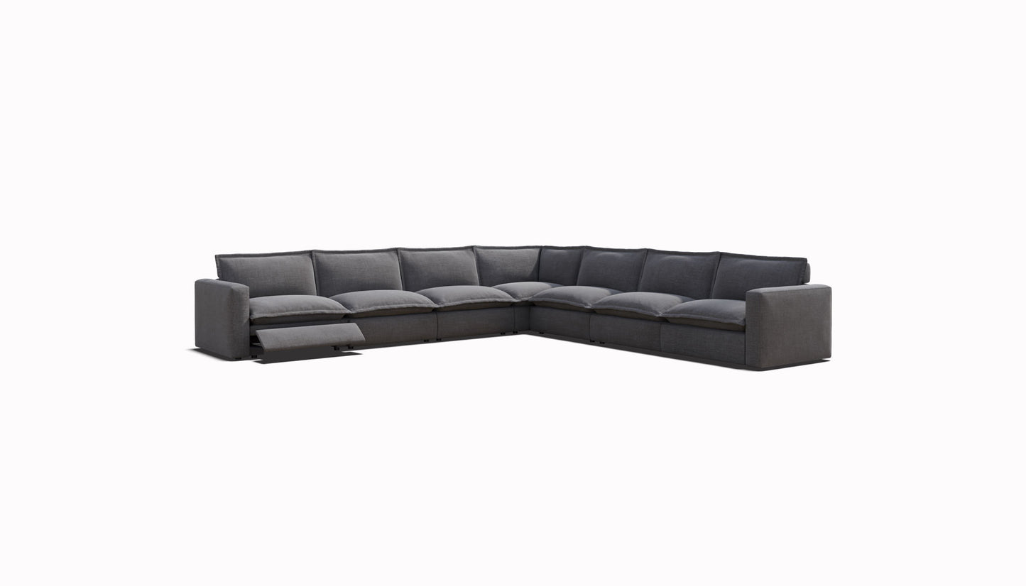 Luxe L-Shape Sectional | 7 Seat