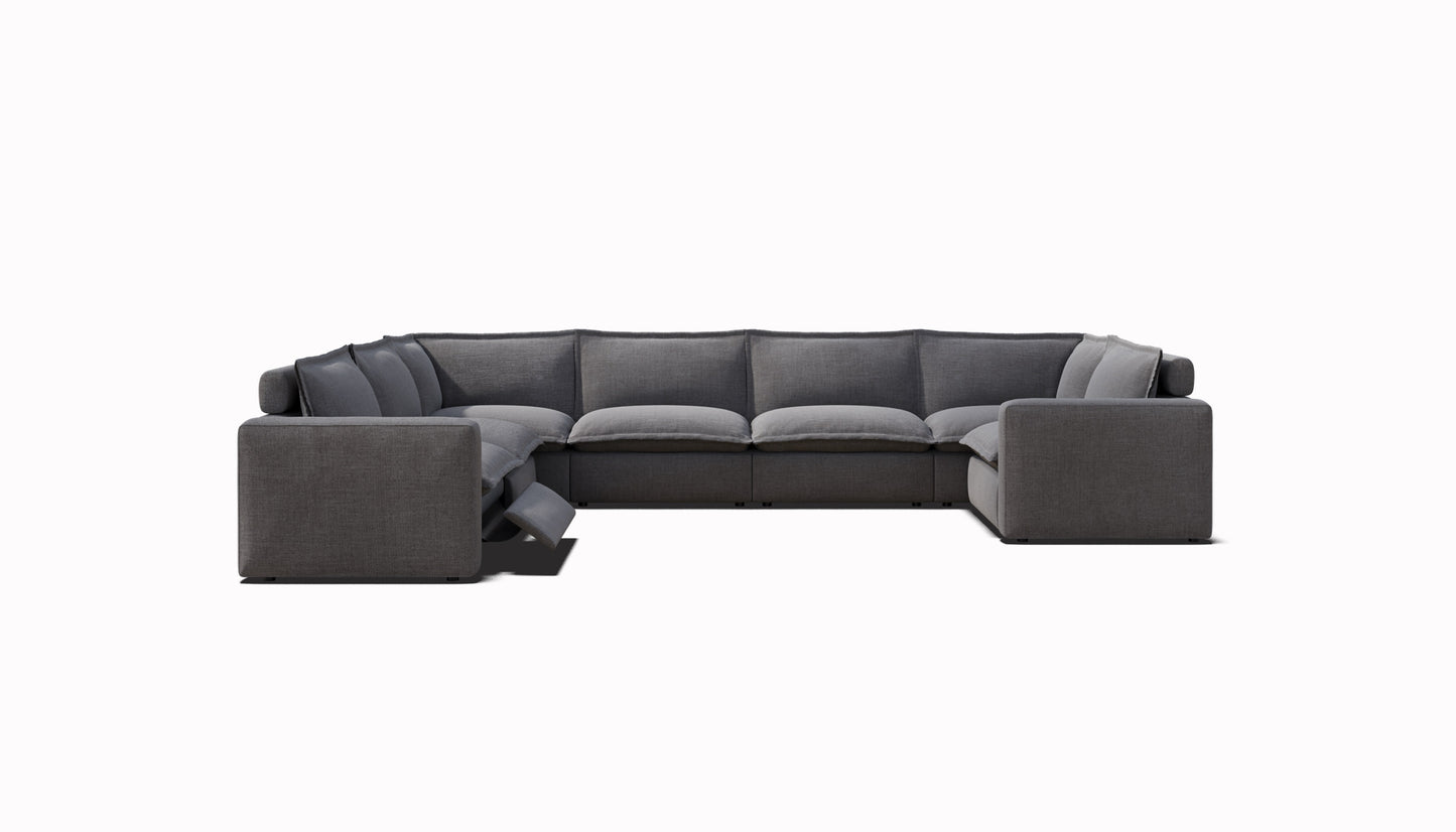 Luxe U-Shape Sectional | 7 Seat (Left Side)