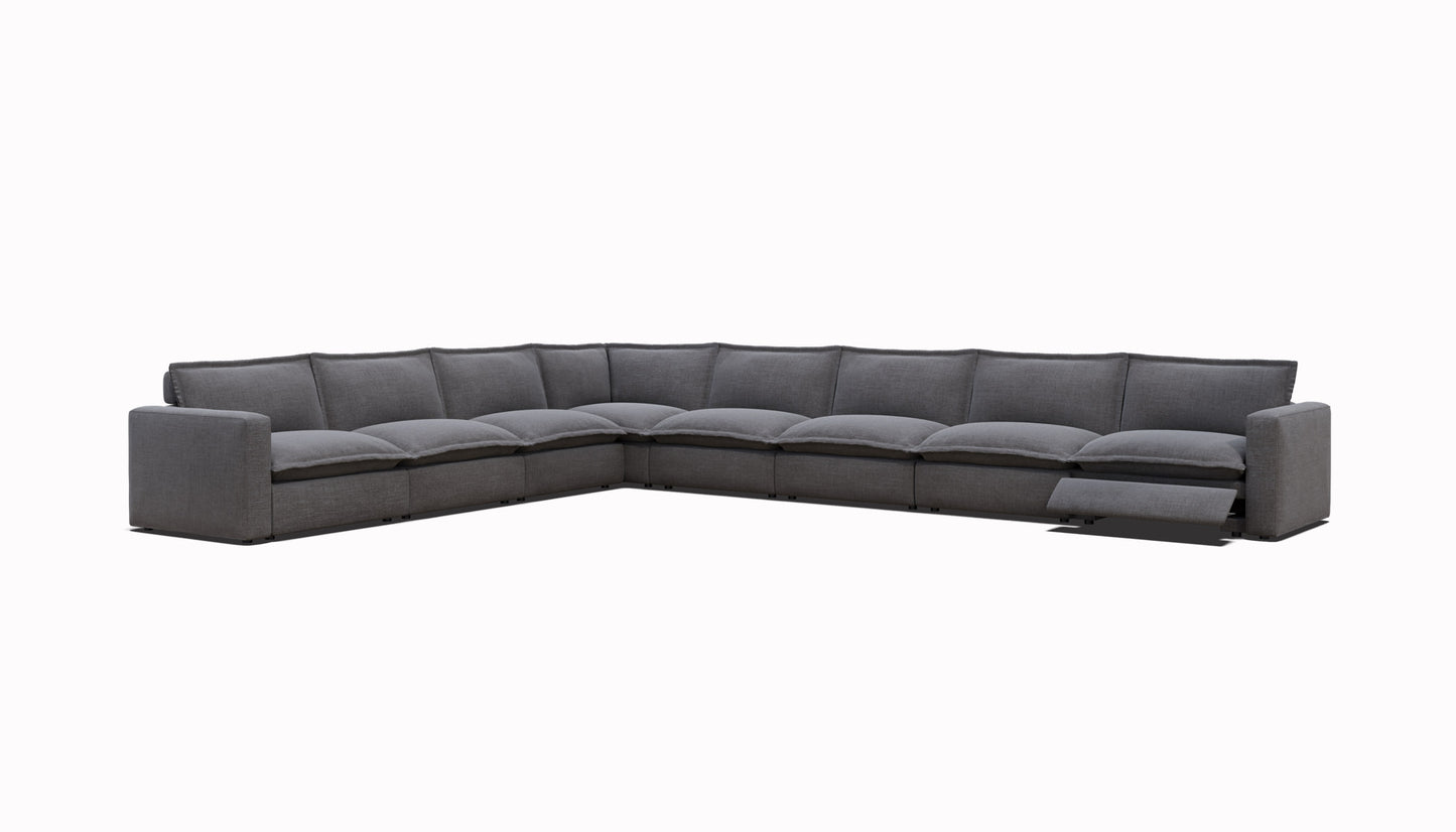 Luxe L-Shape Sectional | 8 Seat (Left Side)