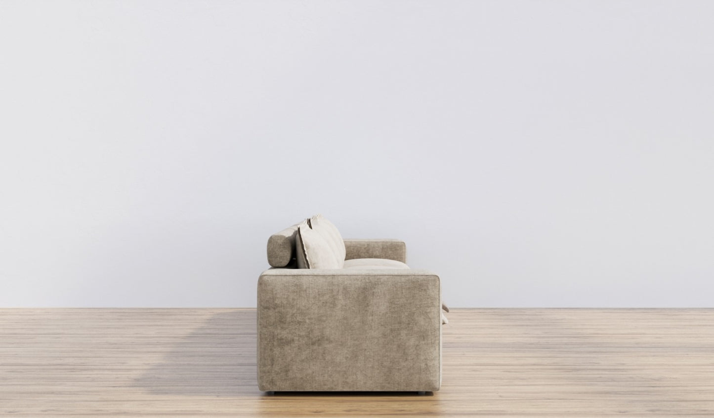 Warm Sand Four Seat Luxe Sofa