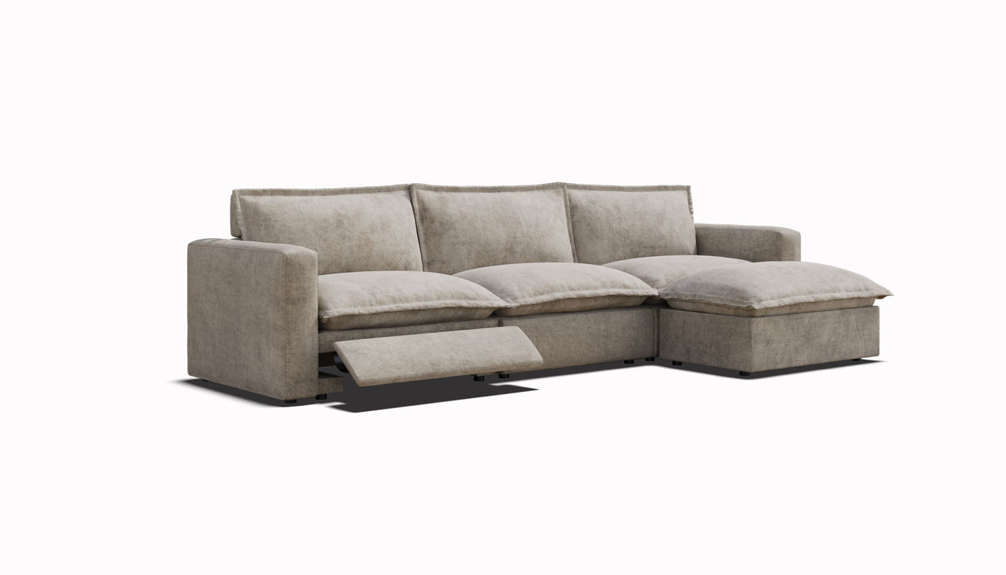 Luxe Sofa | 3 Seat Chaise