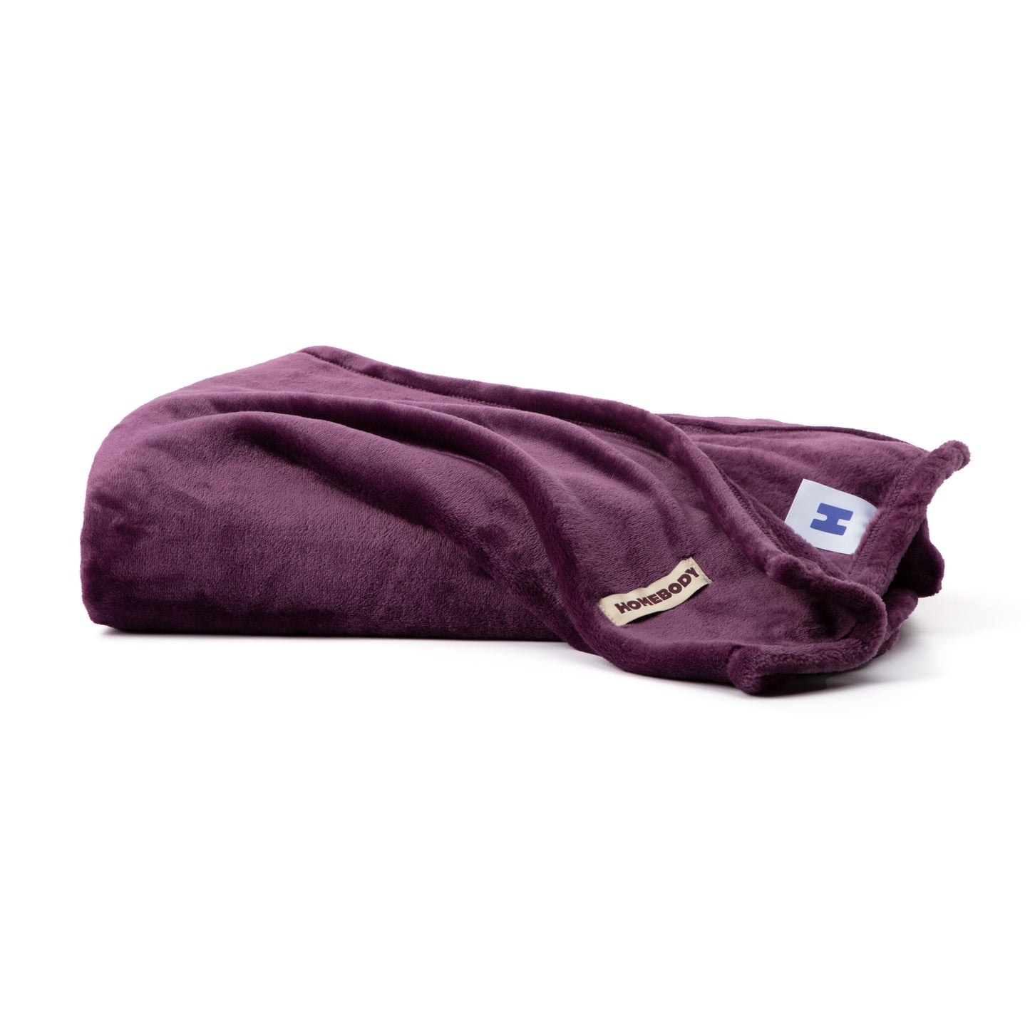 couch blanket in pium color
